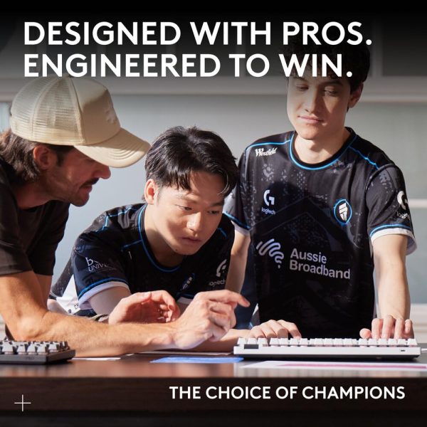 Logitech G PRO X Superlight 2 Lightspeed Wireless Gaming Mouse, Lightweight, LIGHTFORCE Hybrid Switches, Hero 2 Sensor, 32,000 DPI, 5 Programmable Buttons, USB-C Charging, PC & Mac, White, 910-006639 - Image 3