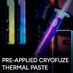Cooler Master MasterLiquid Core Nex Series 360mm Liquid Cooler, Rotatable pump cover design, 360mm radiator, Lite 120 ARGB fan*3, ARGB, 400mm tubing length, Black, MLX-D36M-A18PA-R1 - Image 8