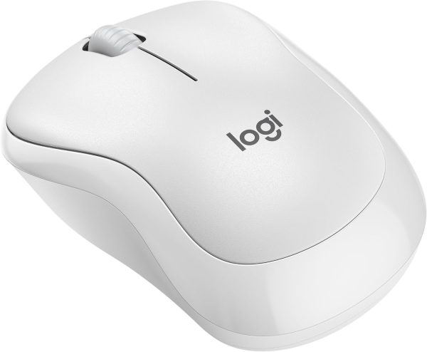 Logitech M240 Silent Bluetooth Mouse, Wireless, Compact, Portable, Smooth Tracking, 18-Month Battery, for Windows, macOS, ChromeOS, Compatible with PC, Mac, Laptop, Tablets - White, 910-007120 - Image 6