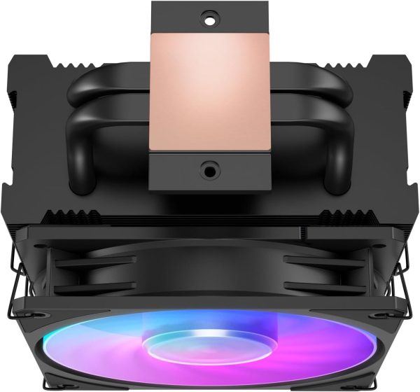 Cooler Master Hyper 212 3DHP Black ARGB CPU Air Cooler, 230W TDP Cooling, 120mm PWM Fan, Gen 2 ARGB Lighting, MAY-T2HP-217PA-R1 - Image 5