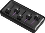 Cooler Master Master Hub Creator Kit, Stream Kit include 1x(Base, 4x6) 1x(15xKey) 1x(2xRoller) 1x(5xFader), Black, MHSK13AA00 - Image 3