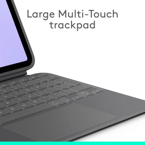 Logitech Combo Touch Keyboard for iPad Pro 11" (M4), English/Arabic, Graphite, 920-012778 - Image 3