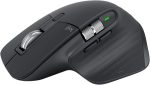 Logitech MX Master 3S - Performance Wireless Mouse with Ultra-fast Scrolling, Ergo, 8K DPI, Track on Glass, Quiet Clicks, Bluetooth, Windows, Linux, Chrome - Graphite, 910-007501 - Image 4
