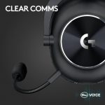 Logitech G PRO X 2 LIGHTSPEED Wireless Gaming Headset, Detachable Boom Mic, 7.1 Surround Sound, Bluetooth/USB/3.5mm Aux, for PC, PS5, PS4, Nintendo Switch, Black, 981-001263 - Image 5