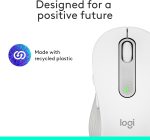 Logitech Signature M650 Wireless Mouse - For Small to Medium Sized Hands, 2-Year Battery, Silent Clicks, Customizable Side Buttons, Bluetooth, PC/Mac/Multi-Device/Chromebook - White, 910-006255 - Image 10