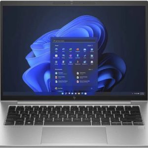 HP EliteBook 1040 G10 Business 14" Inch WUXGA Laptop, Intel Core i7-1355U, 16GB DDR5 RAM, 512GB SSD, DOS, Intel Iris Xe Graphics, Silver, 5Z556ES