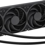 Cooler Master MasterLiquid PL360 TR5-SP6 CPU Cooler, Optimised for AMD Threadripper CPU, Large base, Full coverage, Mobius 120mm Fans x 3, Non LED, Black, MLO-R36M-A24PK-RA