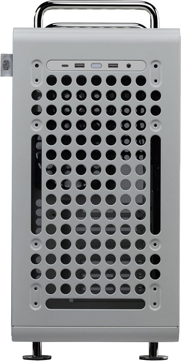 Cooler Master QUBE 540 High-Airflow ATX Mid-Tower Case, 415mm GPU Clearance Max, Designed Ready RTX 5090|RX 9070 XT, Tempered Glass, Modular & Customizable Design, Reversible I/O Panel – Moonstone, Q540-LGNN-S00 - Image 4