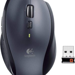 Logitech M705 Wireless Mouse, Precision Optical Tracking, Black, 910-001949