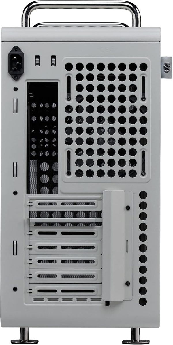 Cooler Master QUBE 540 High-Airflow ATX Mid-Tower Case, 415mm GPU Clearance Max, Designed Ready RTX 5090|RX 9070 XT, Tempered Glass, Modular & Customizable Design, Reversible I/O Panel – Moonstone, Q540-LGNN-S00 - Image 3