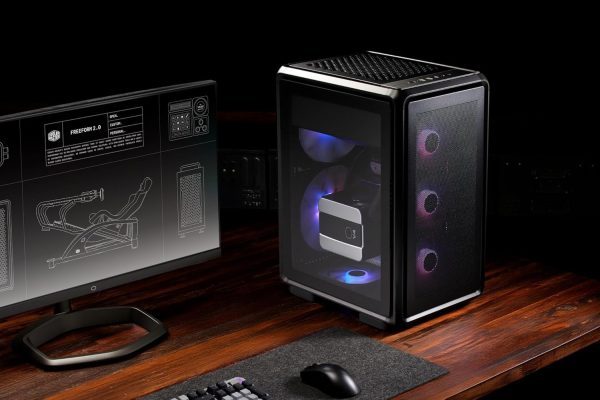 Cooler Master MasterFrame 400 Mesh Open Frame PC Case, Inspired by the FreeForm 2.0 platform, Black, MF400M-KHNN-S00 - Image 7
