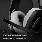 ASTRO A10 Gaming Headset Gen 2 Wired Headset - Over-ear gaming headphones with flip-to-mute microphone, 32 mm drivers, compatible with PlayStation, PC - Black, 939-002057 - Image 5