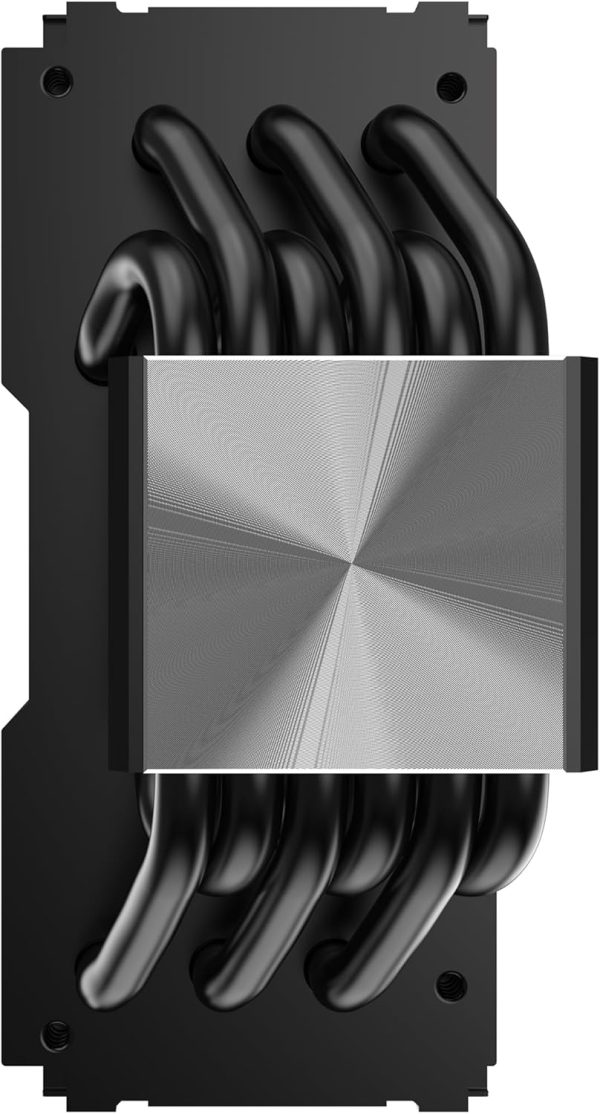 Cooler Master Hyper 612 APEX CPU Air Cooler, 6HP,Mobius 120P Black 2400RPM, Black paint, Non LED, 260W TDP, Plastic Cover, MAP-T6PN-225PK-R1 - Image 6