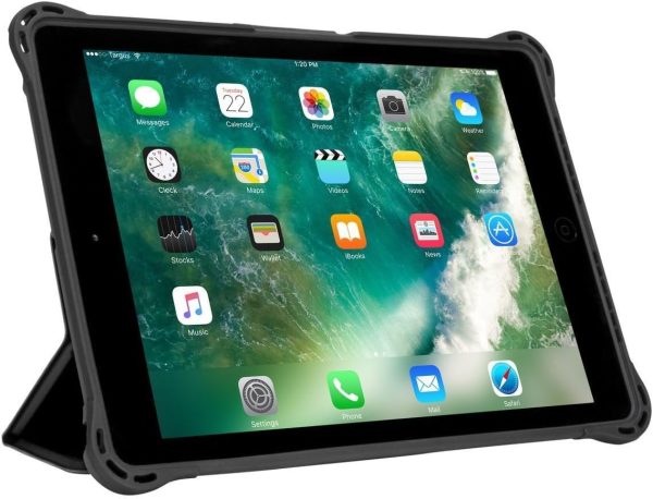 Targus Pro-Tek Handheld Folio Case for Apple iPad (2018/2017), 9.7" iPad Pro, iPad Air 2 - Black, THD483GLZ - Image 5