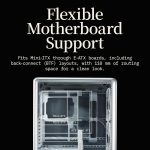 Cooler Master MasterFrame 500 Mesh aRGB Silver Freeform 2.0 Modular Platform Open-Air ATX Mid-Tower Case, Aluminum Frame,Dual 200mm aRGB Fans, 390mm GPU Max, 360mm AIO Max, Type C, Tempered Glass, Silver, MF500M-SHNN-S01 - Image 9