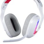 Logitech G Astro A20 X LIGHTSPEED Wireless Gaming Headset for PS5, Xbox, Switch, PC with 2-system PLAYSYNC Audio, Bluetooth, LIGHTSYNC RGB, and 48 kHz Boom Mic, White, 939-002253