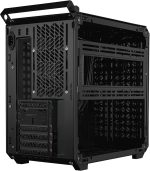 Cooler Master QUBE 500 Flatpack Black Small High Airflow Mid-Tower ATX Customizable Gaming PC Case, Tempered Glass, Vertical GPU Mount, USB-C, Carrying Handle, Gem Mini, Q500-KGNN-S00 - Image 12