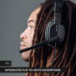ASTRO A10 Gaming Headset Gen 2 Wired Headset - Over-ear gaming headphones with flip-to-mute microphone, 32 mm drivers, compatible with PlayStation, PC - Black, 939-002057 - Image 6