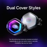 Cooler Master Atmos II 360 VRM Freeform 2.0 CPU Liquid Cooler, Dual Chamber Pump, Customizable aRGB Lighting, Quiet Qperation, Easy Install, AMD Ryzen 9 AM5|4, Intel Ultra i9 LGA 1851|1700, Black, MLX-D36M-A25SZ-V1 - Image 12