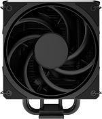 Cooler Master V4 Alpha 3DHP Black Air Cooled CPU Cooler, AMD® AM5 / AM4 sockets​, black coating and premium ARGB top cover, Ring blade fan design, 240W TDP, 2 x 4 pin PWM 120mm fan, Black, MAZ-T2HP-217PK-R1 - Image 5