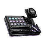 Cooler Master MasterHUB Encoder Dial with IPS Display Module: Scene Switching, Volume Control, Clock, Timer, and Endless Creative Possibilities, Black, MHDD01AA22 - Image 3