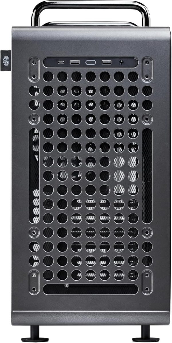 Cooler Master QUBE 540 High-Airflow ATX Mid-Tower Case, 415mm GPU Clearance Max, Designed Ready RTX 5090|RX 9070 XT, Tempered Glass, Modular & Customizable Design, Reversible I/O Panel – Stardust Iron, Q540-MGNN-S00 - Image 4