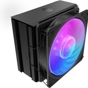 Cooler Master Hyper 212 3DHP Black ARGB CPU Air Cooler, 230W TDP Cooling, 120mm PWM Fan, Gen 2 ARGB Lighting, MAY-T2HP-217PA-R1