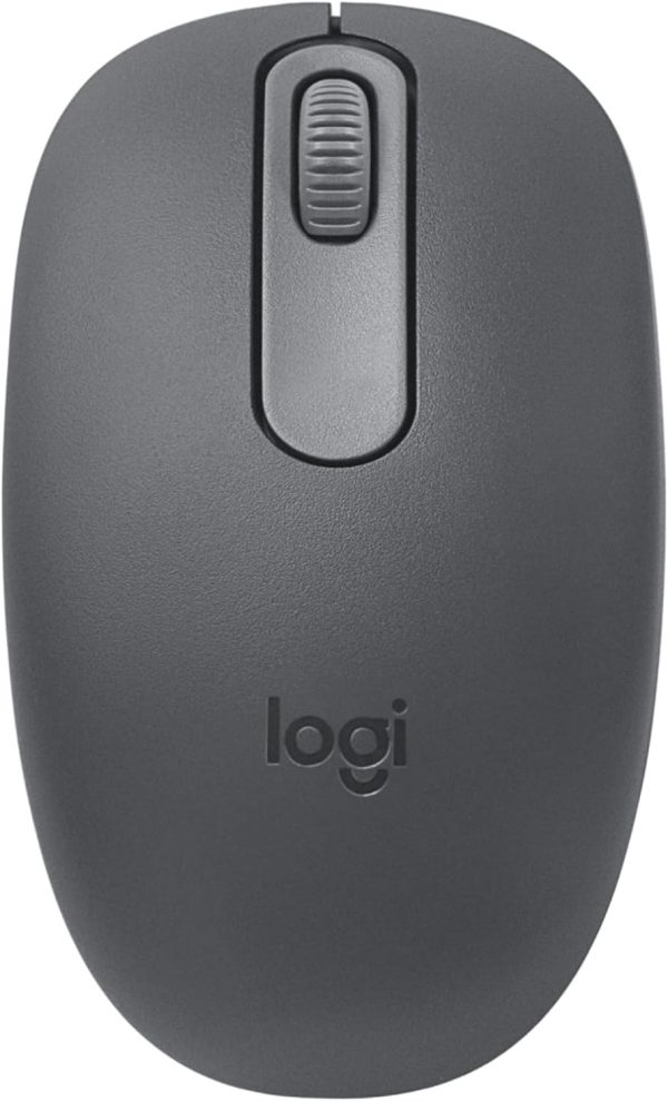 Logitech M196 Bluetooth Wireless Mouse, Compact and Portable Mouse for Laptops, Tablets and More, 12-Month Battery, Smooth Tracking, Compatible With PC and Mac, Windows and macOS - Graphite, 910-007459 - Image 2