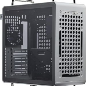 Cooler Master QUBE 540 High-Airflow ATX Mid-Tower Case, 415mm GPU Clearance Max, Designed Ready RTX 5090|RX 9070 XT, Tempered Glass, Modular & Customizable Design, Reversible I/O Panel – Moonstone, Q540-LGNN-S00