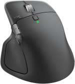 Logitech MX Master 4 High-performance Wireless Mouse with haptic feedback, USB-C Fast Charging, Graphite, 910-007562 - Image 2