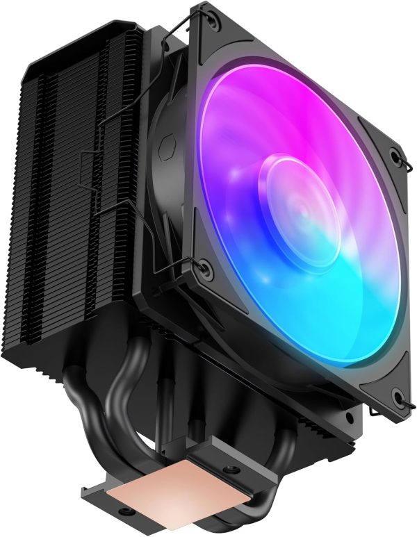Cooler Master Hyper 212 3DHP Black ARGB CPU Air Cooler, 230W TDP Cooling, 120mm PWM Fan, Gen 2 ARGB Lighting, MAY-T2HP-217PA-R1 - Image 3
