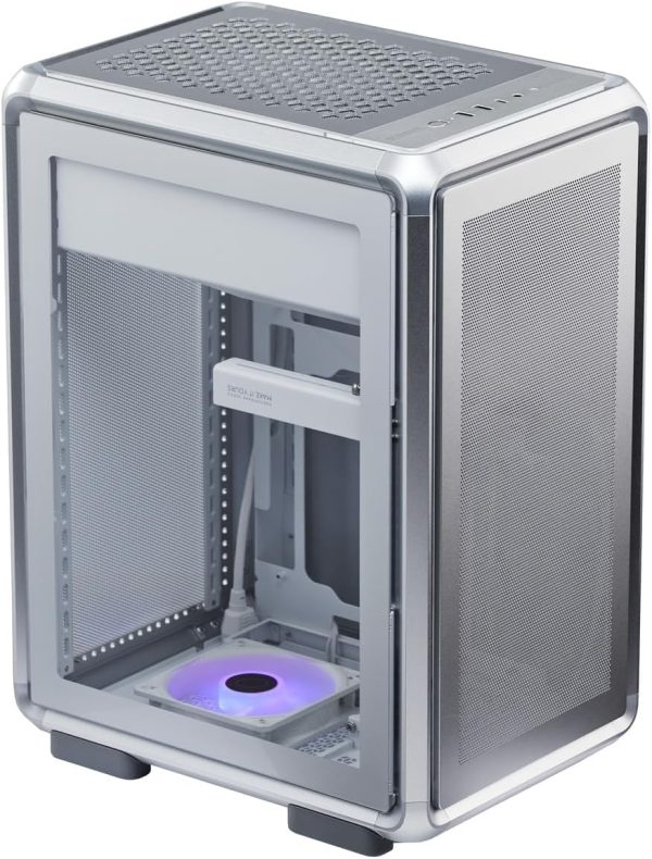 Cooler Master MasterFrame 400 Mesh Open Frame PC Case, Inspired by the FreeForm 2.0 platform, Silver, MF400M-SHNN-S00 - Image 2