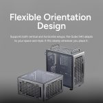 Cooler Master QUBE 540 High-Airflow ATX Mid-Tower Case, 415mm GPU Clearance Max, Designed Ready RTX 5090|RX 9070 XT, Tempered Glass, Modular & Customizable Design, Reversible I/O Panel – Stardust Iron, Q540-MGNN-S00 - Image 11