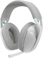 Logitech G321 LIGHTSPEED Wireless Bluetooth Gaming Headset, dynamic comfort and fit, 16 kHz boom mic, 20+ hrs battery, PC, PS4, PS5, Nintendo Switch, Mobile - White, 981-001569