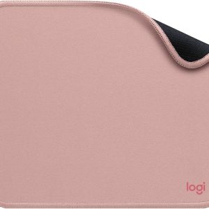 Logitech Mouse Pad - Studio Series, Computer Mouse Mat with Anti-slip Rubber Base, Easy Gliding, Spill-Resistant Surface, Durable Materials, Portable, in a Fresh Modern Design - Pink, 956-000050