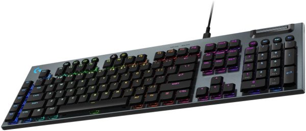 Logitech G915 X Wired Low Profile Gaming Keyboard, Tactile Switches, Black, 920-012942 - Image 4
