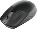 Logitech Wireless Mouse M190, Full Size Ambidextrous Curve Design,18-Month Battery with Power Saving Mode,USB Receiver,Precise Cursor Control and Scrolling,Wide Scroll Wheel,Scooped Buttons -Charcoal, 910-005905 - Image 3