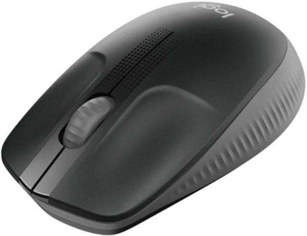 Logitech Wireless Mouse M190, Full Size Ambidextrous Curve Design,18-Month Battery with Power Saving Mode,USB Receiver,Precise Cursor Control and Scrolling,Wide Scroll Wheel,Scooped Buttons -Charcoal, 910-005905 - Image 3