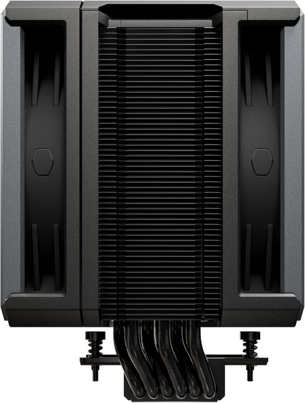 Cooler Master Hyper 612 APEX CPU Air Cooler, 6HP,Mobius 120P Black 2400RPM, Black paint, Non LED, 260W TDP, Plastic Cover, MAP-T6PN-225PK-R1 - Image 5