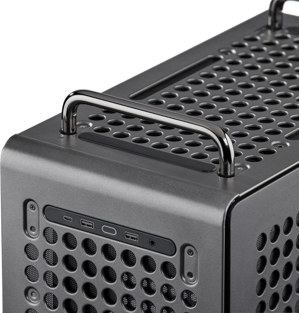 Cooler Master QUBE 540 High-Airflow ATX Mid-Tower Case, 415mm GPU Clearance Max, Designed Ready RTX 5090|RX 9070 XT, Tempered Glass, Modular & Customizable Design, Reversible I/O Panel – Stardust Iron, Q540-MGNN-S00 - Image 2
