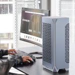 Cooler Master NCORE 100 Air Mini-ITX PC Tower Case, Anodized Aluminum, 356mm Vertical Triple-Slot Mount GPU, SFX PSU 130mm, Air Cooler Up to 70 mm, Compatible RTX 5080 | RX 9070 XT, White, NR100-WNNN-S00 - Image 2