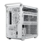 Cooler Master QUBE 500 Flatpack Black Small High Airflow Mid-Tower ATX Customizable Gaming PC Case, Tempered Glass, Vertical GPU Mount, USB-C, Carrying Handle, Gem Mini, Q500-WGNN-S00 - Image 5
