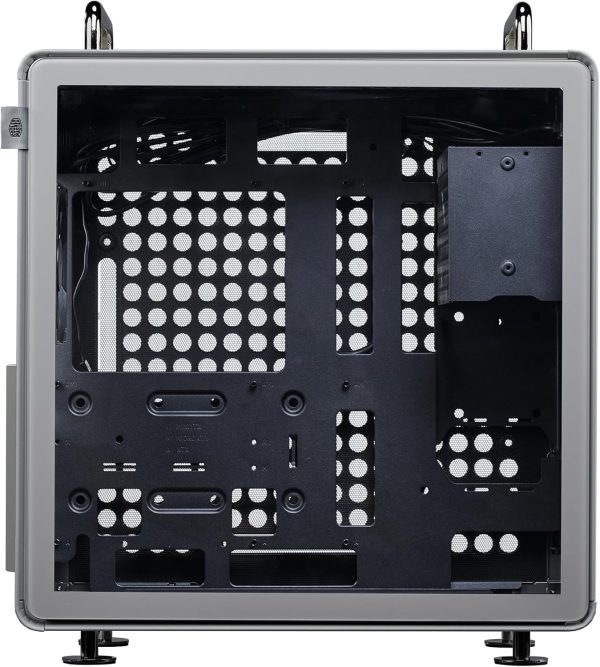 Cooler Master QUBE 540 High-Airflow ATX Mid-Tower Case, 415mm GPU Clearance Max, Designed Ready RTX 5090|RX 9070 XT, Tempered Glass, Modular & Customizable Design, Reversible I/O Panel – Moonstone, Q540-LGNN-S00 - Image 6