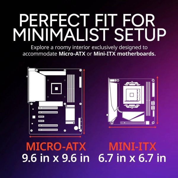 Cooler Master Elite 302 Micro-ATX High Airflow Minimalist PC Case, 365mm GPU Max, Compatible RTX 5080|RX 7090 XT, 280mm AIO Max, Type C, Tempered Glass, Triple 120mm aRGB PWM Fan, Intakes Grill, White, E302-WGNN-S00 - Image 10