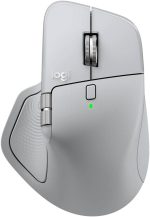 Logitech MX Master 4 High-performance Wireless Mouse with haptic feedback, USB-C Fast Charging, Pale Gray, 910-007563 - Image 2