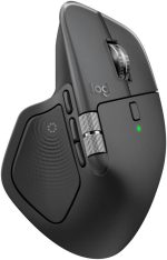 Logitech MX Master 4 High-performance Wireless Mouse with haptic feedback, USB-C Fast Charging, Graphite, 910-007562 - Image 3