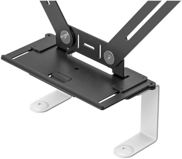 Logitech TV Mount for Video Bars, Attach Rally Bar, Rally Bar Mini, Rally Bar Huddle, or Rally Camera to any display with VESA mounting points, Black, 952-000041 - Image 2