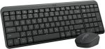 Logitech MK250 Bluetooth Wireless Mouse and Keyboard Combo: Fast & Easy Connectivity, Compact Wireless Keyboard, Ambidextrous Mouse, Durable build - Windows/MacOS, ARA Keyboard - Graphite, 920-013531 - Image 2