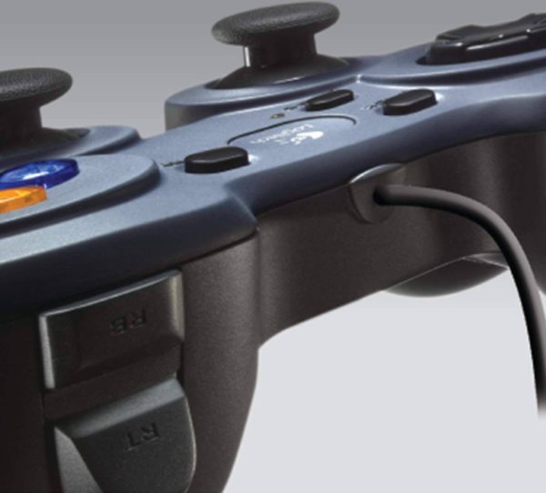 Logitech F310 Wired Gamepad, four-switch D-pad for precise control, 6-foot USB cable, Blue, 940-000138 - Image 3