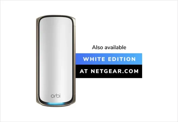 Netgear Orbi 970 Series Quad-Band WiFi 7 Mesh Add-on Satellite RBE970 - Works with Orbi RBE972S and RBE973S, Adds Coverage Up to 3,300 sq. ft., BE27000 Up to 27Gbps - Black, RBE970B-100EUS - Image 7